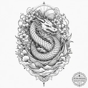 Tattoo sketch tarot card empress, ink illustr... - эскиз тату (№1755981753_0, 23.08.2025 20:42) — tattoo-photo.ru