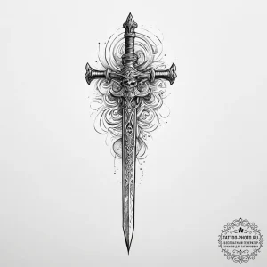 Tattoo sketch pirate sword, tattoo drawing ou... - эскиз тату (№1755986088_0, 23.08.2025 21:54) — tattoo-photo.ru