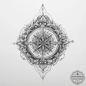 Tattoo sketch cycle, artistic tattoo sketch,... - эскиз тату (№1755994921_0, 24.08.2025 00:22) — tattoo-photo.ru