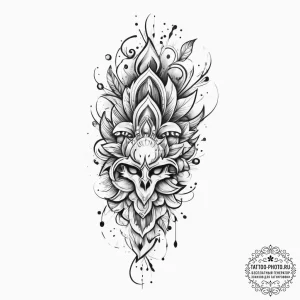Tattoo sketch goal, ink illustration for tatt... - эскиз тату (№1755995921_0, 24.08.2025 00:38) — tattoo-photo.ru