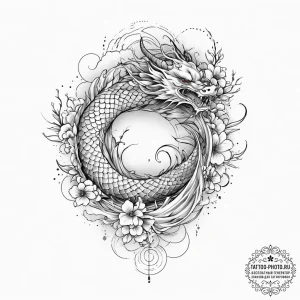 Tattoo sketch mystical plane, tattoo drawing... - эскиз тату (№1756001531_0, 24.08.2025 02:12) — tattoo-photo.ru