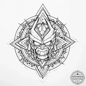 Tattoo sketch my hero academia all might, tat... - эскиз тату (№1756003794_0, 24.08.2025 02:49) — tattoo-photo.ru