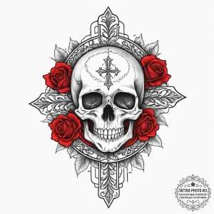 Tattoo sketch sage, concept art for tattoo, b... - эскиз тату (№1756008023_0, 24.08.2025 04:00) — tattoo-photo.ru