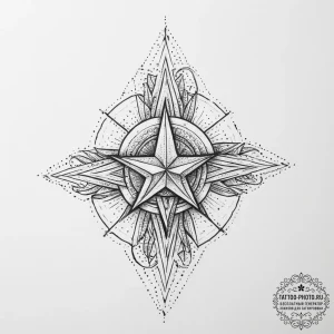 Tattoo sketch hands with a star, artistic tat... - эскиз тату (№1756008229_0, 24.08.2025 04:03) — tattoo-photo.ru