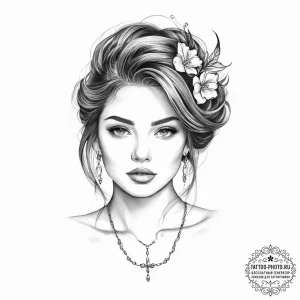Tattoo sketch passion - эскиз тату (№1756013643_0, 24.08.2025 05:34) — tattoo-photo.ru