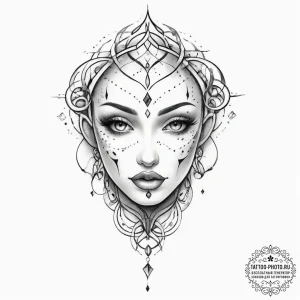 Tattoo sketch a symbolic emotion - эскиз тату (№1756020317_0, 24.08.2025 07:25) — tattoo-photo.ru