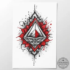 Tattoo sketch divine rock, tattoo flash sheet... - эскиз тату (№1756022513_0, 24.08.2025 08:01) — tattoo-photo.ru
