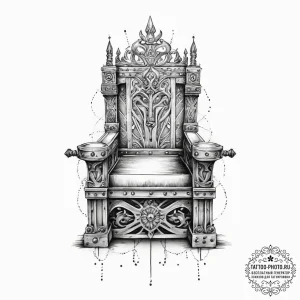 Tattoo sketch throne, artistic tattoo sketch,... - эскиз тату (№1756030933_0, 24.08.2025 10:22) — tattoo-photo.ru