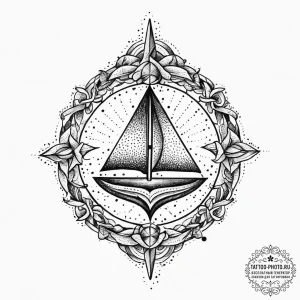 Tattoo sketch magical glyph, tattoo flash she... - эскиз тату (№1756032945_0, 24.08.2025 10:55) — tattoo-photo.ru
