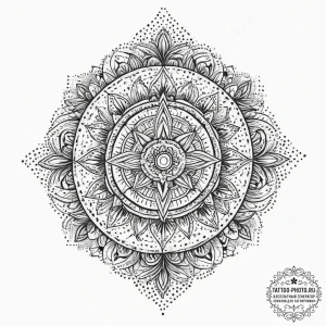 Tattoo sketch sacred soul, tattoo line art, d... - эскиз тату (№1756047839_0, 24.08.2025 15:03) — tattoo-photo.ru