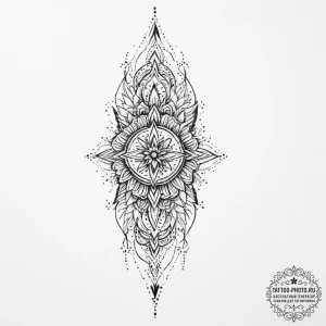 Tattoo sketch arm, tattoo line art, dotwork s... - эскиз тату (№1756049231_0, 24.08.2025 15:27) — tattoo-photo.ru