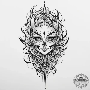 Tattoo sketch desire, tattoo drawing outline,... - эскиз тату (№1756049631_0, 24.08.2025 15:33) — tattoo-photo.ru