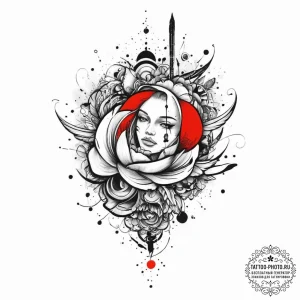 Tattoo sketch purpose, tattoo drawing outline... - эскиз тату (№1756050621_0, 24.08.2025 15:50) — tattoo-photo.ru