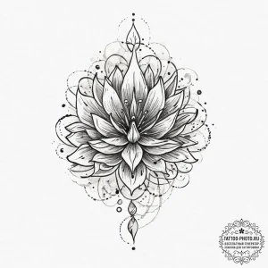 Tattoo sketch blessed narrative, tattoo line... - эскиз тату (№1756050834_0, 24.08.2025 15:53) — tattoo-photo.ru
