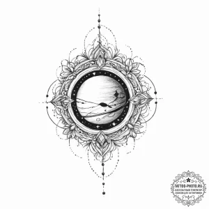 Tattoo sketch space - эскиз тату (№1756054207_0, 24.08.2025 16:50) — tattoo-photo.ru