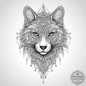 Tattoo sketch papercraft a paper animal, tatt... - эскиз тату (№1756055588_0, 24.08.2025 17:13) — tattoo-photo.ru