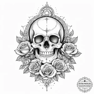 Tattoo sketch cosmic lore, concept art for ta... - эскиз тату (№1756061944_0, 24.08.2025 18:59) — tattoo-photo.ru