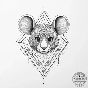 Tattoo sketch computer mouse, tattoo flash sh... - эскиз тату (№1756066171_0, 24.08.2025 20:09) — tattoo-photo.ru