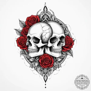 Tattoo sketch sacred story, artistic tattoo s... - эскиз тату (№1756067175_0, 24.08.2025 20:26) — tattoo-photo.ru