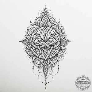 Tattoo sketch secret - эскиз тату (№1756069586_0, 24.08.2025 21:06) — tattoo-photo.ru