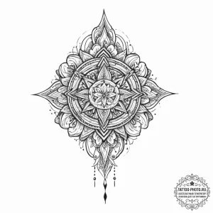 Tattoo sketch a symbolic concept - эскиз тату (№1756101552_0, 25.08.2025 05:59) — tattoo-photo.ru