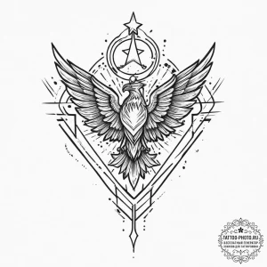 Tattoo sketch victory, tattoo sketch design,... - эскиз тату (№1756104735_0, 25.08.2025 06:52) — tattoo-photo.ru