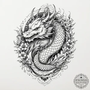 Tattoo sketch opal, artistic tattoo sketch, d... - эскиз тату (№1756105939_0, 25.08.2025 07:12) — tattoo-photo.ru