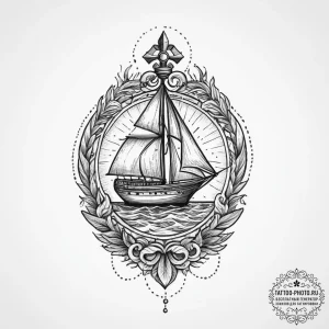 Tattoo sketch divine existence, artistic tatt... - эскиз тату (№1756115982_0, 25.08.2025 09:59) — tattoo-photo.ru