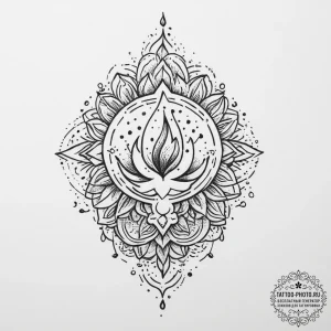 Tattoo sketch a symbolic idea, tattoo flash s... - эскиз тату (№1756116572_0, 25.08.2025 10:09) — tattoo-photo.ru