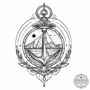 Tattoo sketch earth, ink illustration for tat... - эскиз тату (№1756122860_0, 25.08.2025 11:54) — tattoo-photo.ru