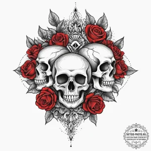 Tattoo sketch a symbolic event, concept art f... - эскиз тату (№1756126422_0, 25.08.2025 12:53) — tattoo-photo.ru