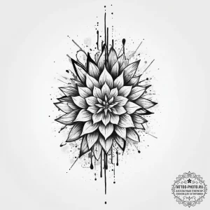 Tattoo sketch nail polish tattoo, tattoo sket... - эскиз тату (№1756130998_0, 25.08.2025 14:09) — tattoo-photo.ru