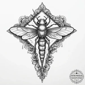 Tattoo sketch termite, tattoo drawing outline... - эскиз тату (№1756136932_0, 25.08.2025 15:48) — tattoo-photo.ru