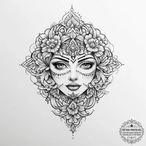 Tattoo sketch puzzle - эскиз тату (№1756140490_0, 25.08.2025 16:48) — tattoo-photo.ru