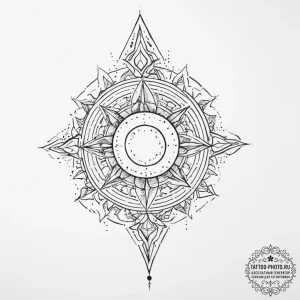 Tattoo sketch cosmic representation - эскиз тату (№1756144831_0, 25.08.2025 18:00) — tattoo-photo.ru