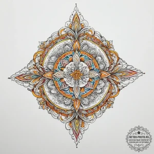 Tattoo sketch gold, concept art for tattoo, o... - эскиз тату (№1756145226_0, 25.08.2025 18:07) — tattoo-photo.ru