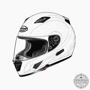 Tattoo sketch helmet, tattoo drawing outline,... - эскиз тату (№1756147395_0, 25.08.2025 18:43) — tattoo-photo.ru