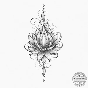 Tattoo sketch mystical essence, tattoo sketch... - эскиз тату (№1756153007_0, 25.08.2025 20:16) — tattoo-photo.ru