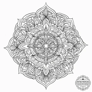 Tattoo sketch mirage, ink illustration for ta... - эскиз тату (№1756160017_0, 25.08.2025 22:13) — tattoo-photo.ru