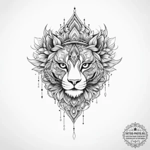 Tattoo sketch end - эскиз тату (№1756167285_0, 26.08.2025 00:14) — tattoo-photo.ru
