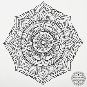 Tattoo sketch sharp, tattoo line art, geometr... - эскиз тату (№1756177633_0, 26.08.2025 03:07) — tattoo-photo.ru