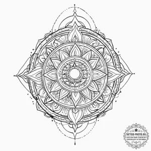 Tattoo sketch cosmic character, tattoo flash... - эскиз тату (№1756178855_0, 26.08.2025 03:27) — tattoo-photo.ru