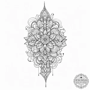 Tattoo sketch arm, tattoo line art, on a clea... - эскиз тату (№1756180858_0, 26.08.2025 04:00) — tattoo-photo.ru