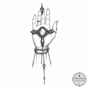 Tattoo sketch hands with a rosary, concept ar... - эскиз тату (№1756182076_0, 26.08.2025 04:21) — tattoo-photo.ru