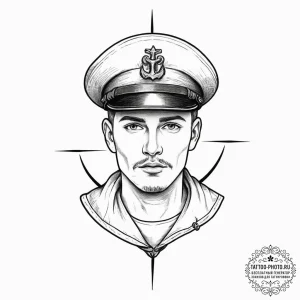 Tattoo sketch soldier with a paper, artistic... - эскиз тату (№1756186314_0, 26.08.2025 05:31) — tattoo-photo.ru