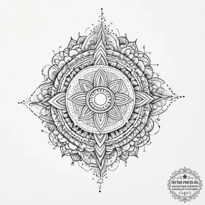 Tattoo sketch cosmic soul, ink illustration f... - эскиз тату (№1756193944_0, 26.08.2025 07:39) — tattoo-photo.ru