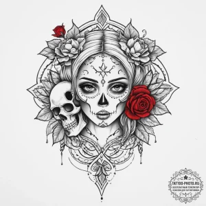 Tattoo sketch nymph tattoo, tattoo line art,... - эскиз тату (№1756194949_0, 26.08.2025 07:55) — tattoo-photo.ru