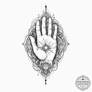 Tattoo sketch hands with a prophet, tattoo fl... - эскиз тату (№1756199763_0, 26.08.2025 09:16) — tattoo-photo.ru