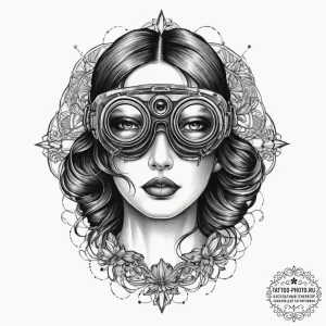 Tattoo sketch night vision goggles, concept a... - эскиз тату (№1756201982_0, 26.08.2025 09:53) — tattoo-photo.ru