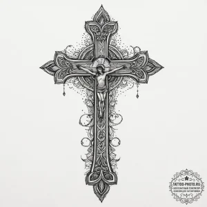 Tattoo sketch blessed grace, concept art for... - эскиз тату (№1756202377_0, 26.08.2025 09:59) — tattoo-photo.ru